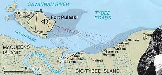 Tybee History Tour Map